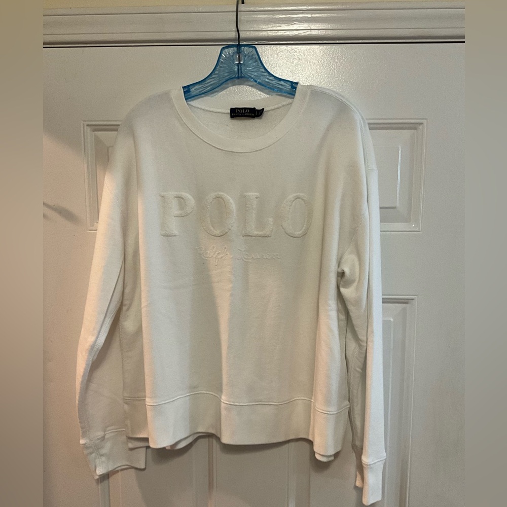 Preloved Woman’s Ralph Lauren Polo Sweatshirt Sz. L